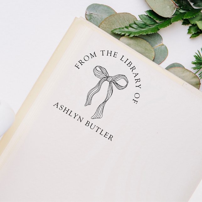 De Borracha Carimbo do Livro da Biblioteca Pessoal do Arco Can (Criador carregado)