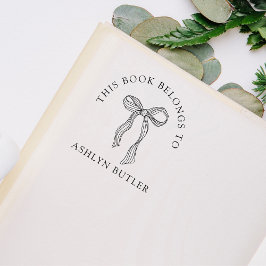 De Borracha Carimbo do Livro da Biblioteca Pessoal do Arco Can