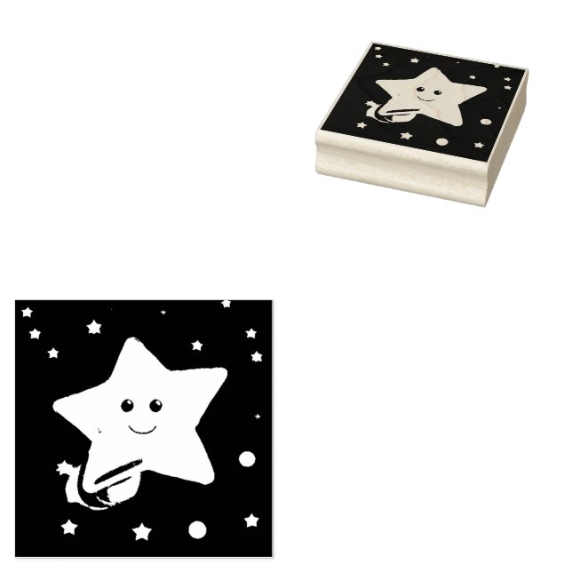 De Borracha Carimbo Estrela (Carimbado)
