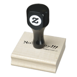 De Borracha Carimbo "Hoje Não"