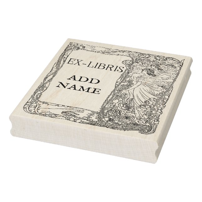 De Borracha Carimbo Personalizado Ex-Libris (Carimbo)