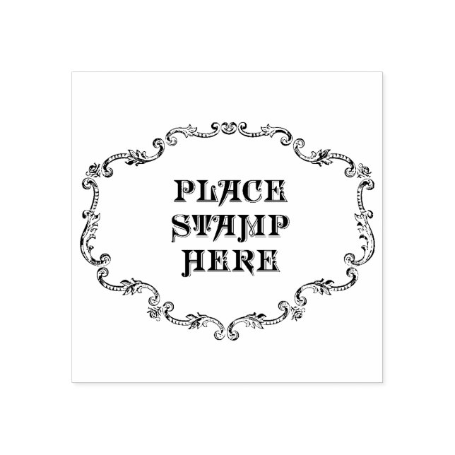 De Borracha Colocar Carimbo Aqui (Impressão)