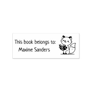 De Borracha Este Livro Pertence A "Raposa com Carimbo