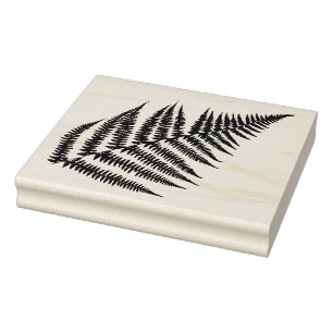 De Borracha Fern Leaf Stano - Carimbo