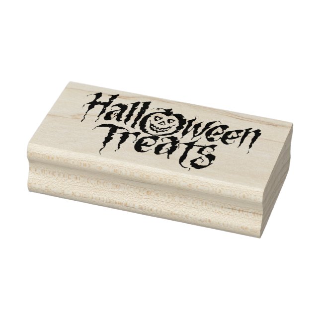 De Borracha Halloween trata o carimbo da silhueta (Carimbo)