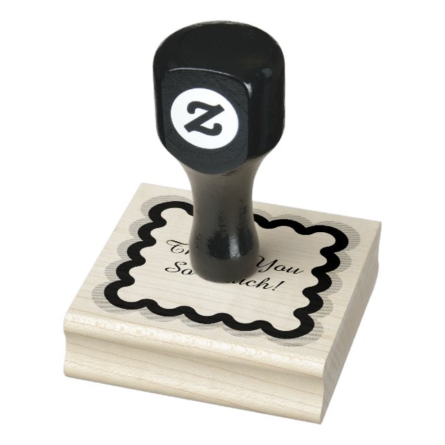 De Borracha Obrigado Em Um Carimbo (Carimbo)