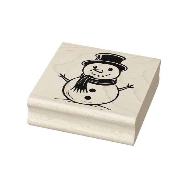 De Borracha Snowman 2 carimbo (Carimbo)