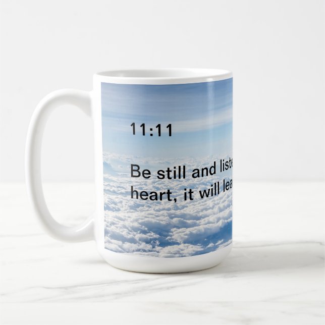 De Café 11:11 Caneca Espiritual (Esquerda)