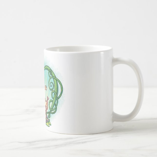 De Café 11 onças. Caneca branca clássica da canção da (Direita)