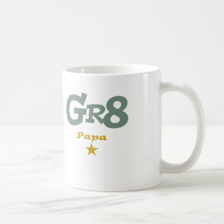 De Café 11oz. Caneca branca para a papá