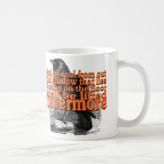 De Café 11oz LiftedNevermoreRaven-Clássico. Caneca