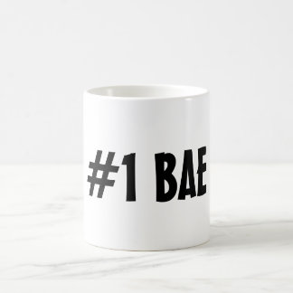 De Café #1 CANECA do número UM BAE