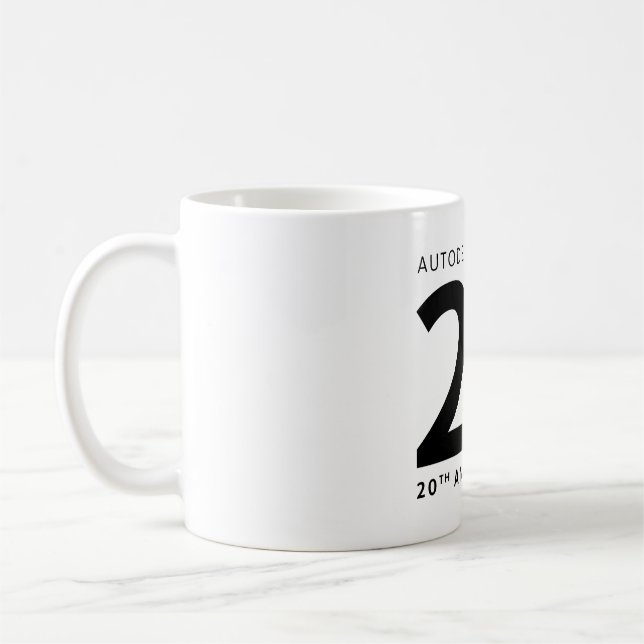 De Café 20a caneca máxima do aniversário 3ds (Esquerda)