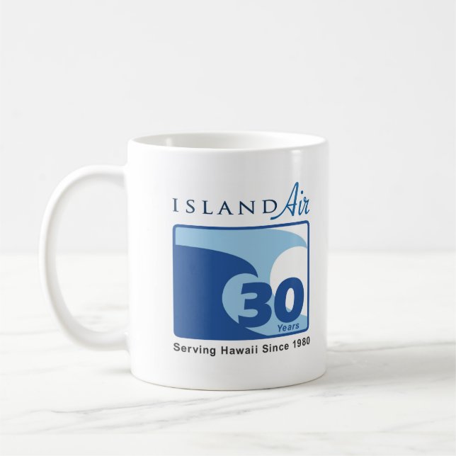 De Café 30o Caneca do aniversário (Esquerda)