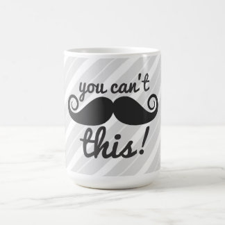 De Café 311 você não pode segurar esta caneca do bigode