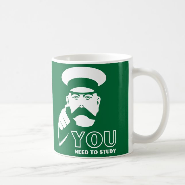 De Café 325 ml Estudante da Universidade Stirling caneca d (Direita)