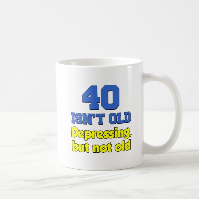 De Café 40 não é velha, apenas deprimente caneca (Direita)