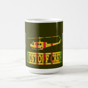 De Café 44o Caneca médica do grupo da brigada UH-1 DUSTOF