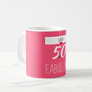 De Café 50 e caneca feita sob encomenda fabulosa do