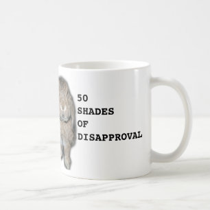 De Café 50 máscaras da caneca do coelho da desaprovação