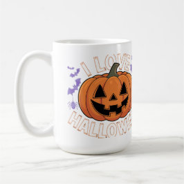 De Café A Abóbora Adora a Caneca do Halloween
