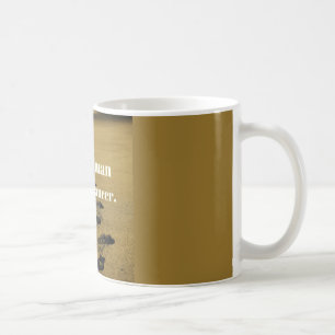 De Café A alma humana é uma caneca do cancer