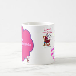 De Café A avó da avó engancha uma caneca do trapaceiro