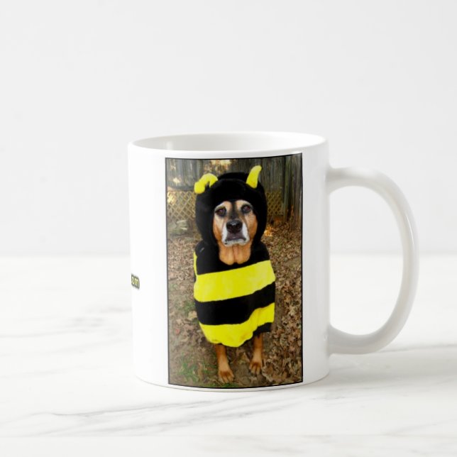 De Café A caneca a mais triste da abelha (com fundo do (Direita)