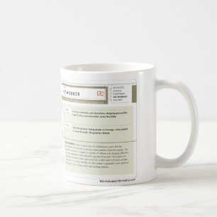 De Café A caneca branca clássica do arquétipo do Network