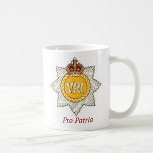 De Café A caneca canadense real do regimento