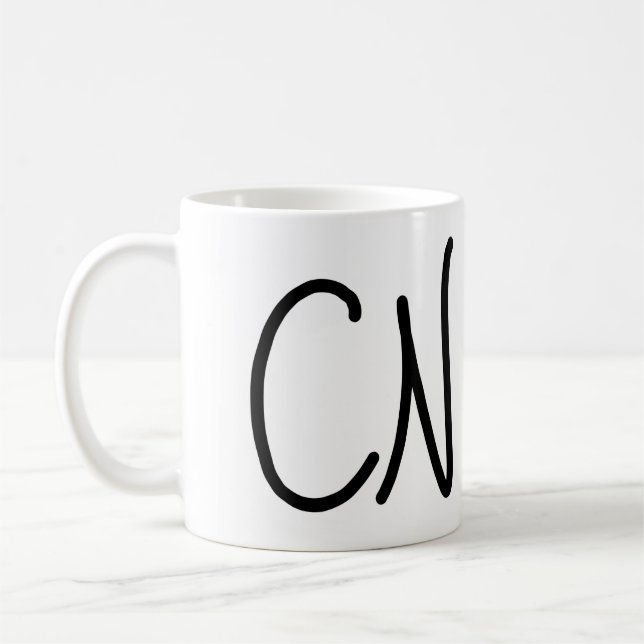 De Café A caneca clássica CN (Esquerda)