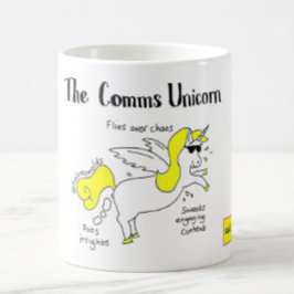 De Café A caneca Comms Unicorn