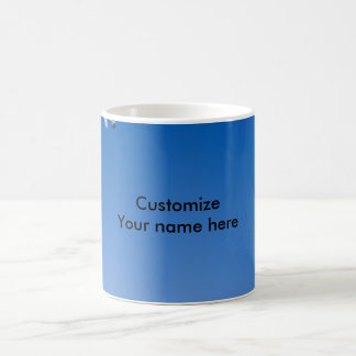 De Café A caneca cria seus próprios