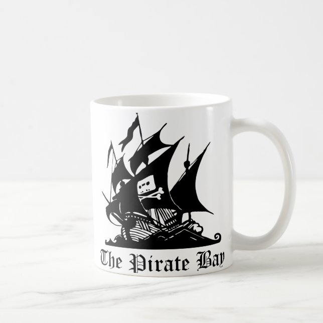De Café A caneca da baía do pirata (Direita)