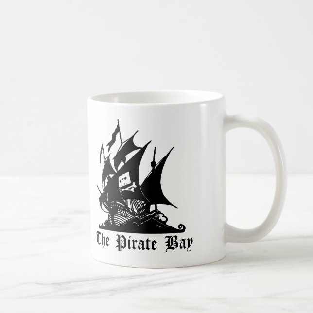 De Café A caneca da baía do pirata (Direita)