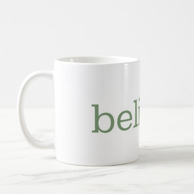 De Café A caneca | da música eu sou um crente (Esquerda)