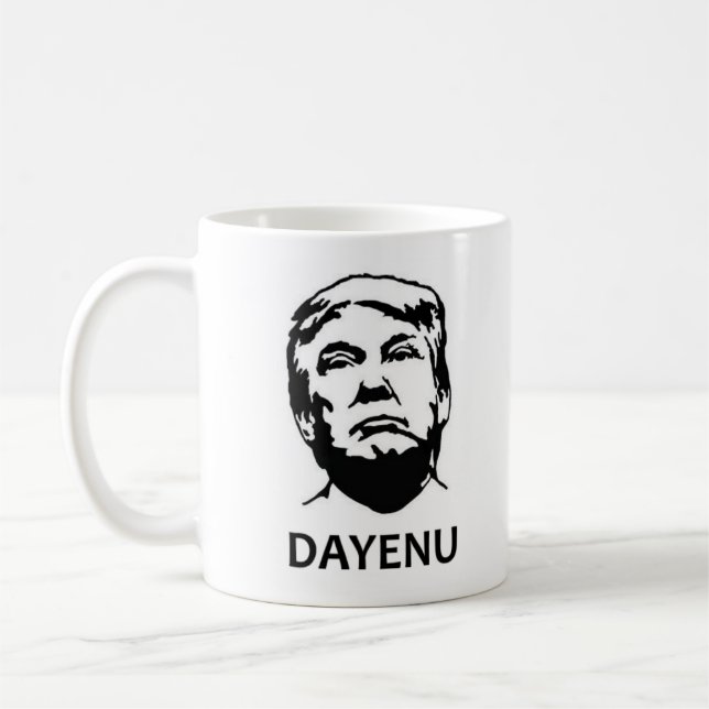 De Café A caneca diz que nós tivemos bastante - Dayenu! - (Esquerda)
