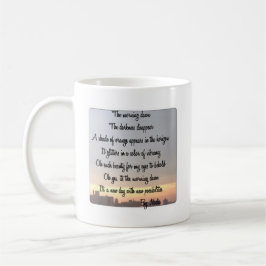 De Café A caneca do alvorecer da manhã