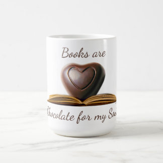De Café A caneca do amante do livro e do chocolate