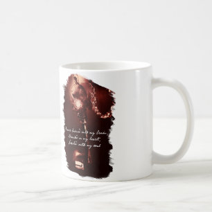 De Café A caneca do fechamento & da chave