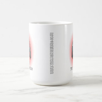 De Café A caneca do guerreiro da asa