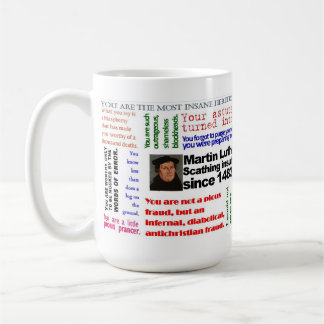 De Café A caneca do insulto do Lutheran