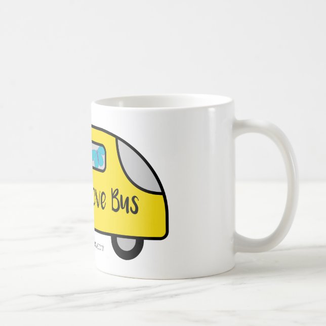 De Café A caneca do ônibus do amor da alegria (Direita)