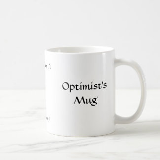 De Café A caneca do optimista