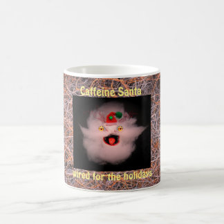 De Café A caneca do papai noel, para o duende amigável da