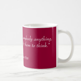 De Café A caneca do professor da filosofia