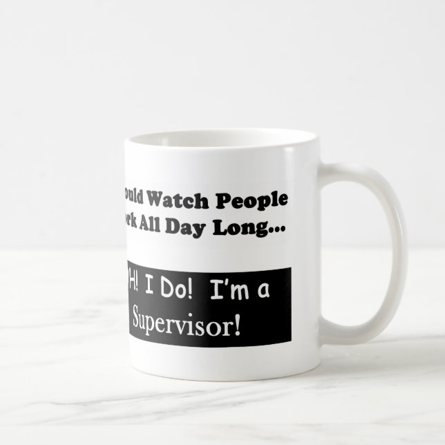 De Café A caneca do supervisor (Direita)