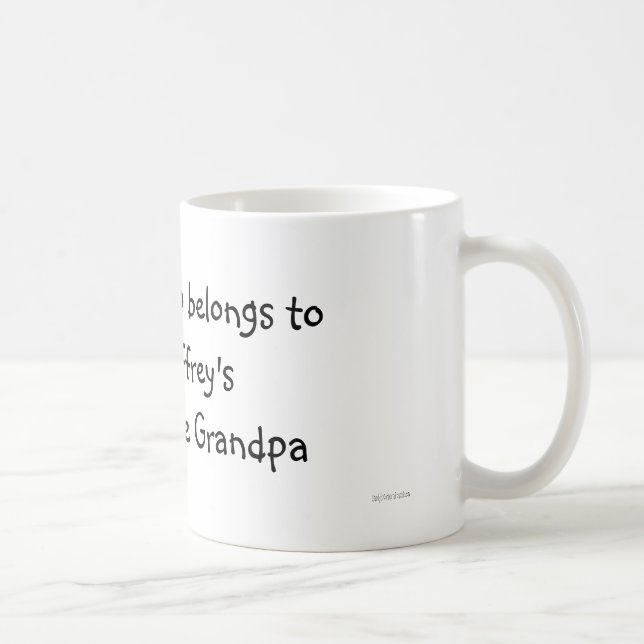 De Café A caneca do vovô personalizado (Direita)