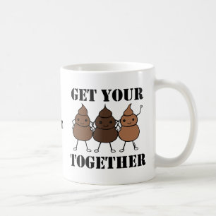 De Café A caneca engraçada do tombadilho da caneca feita