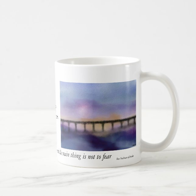 De Café A caneca estreita da ponte (Direita)